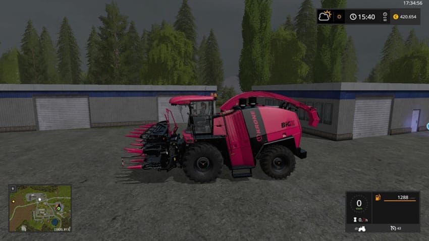 Krone BiG X 1100 Pink Edit [MP] 2