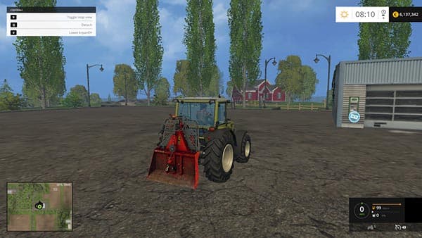 Krpan EH winch 2
