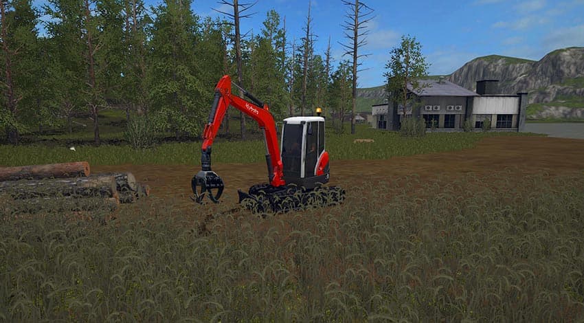 Kubota KX71 3 mitZange 3
