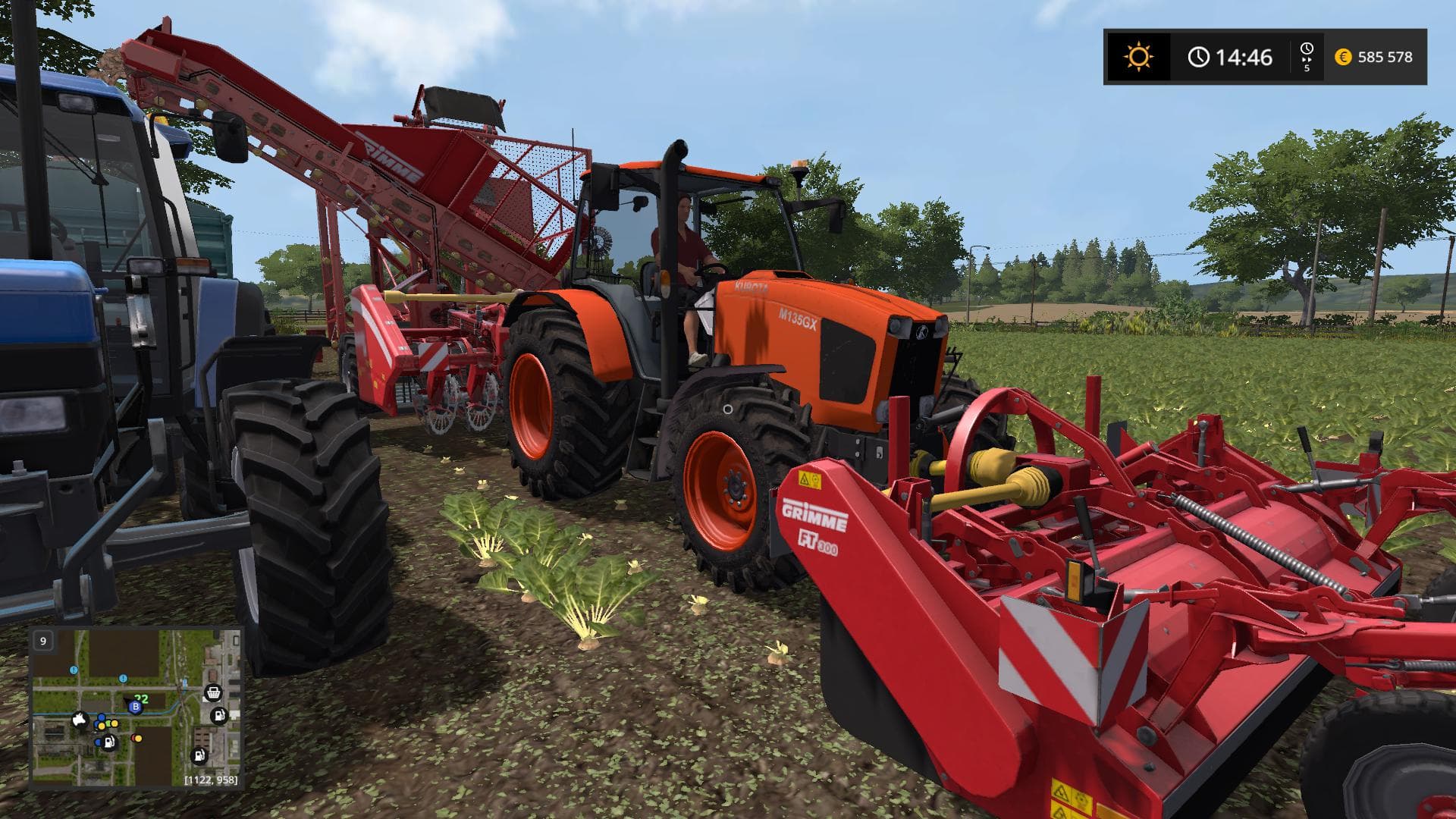Kubota M135 GX 2