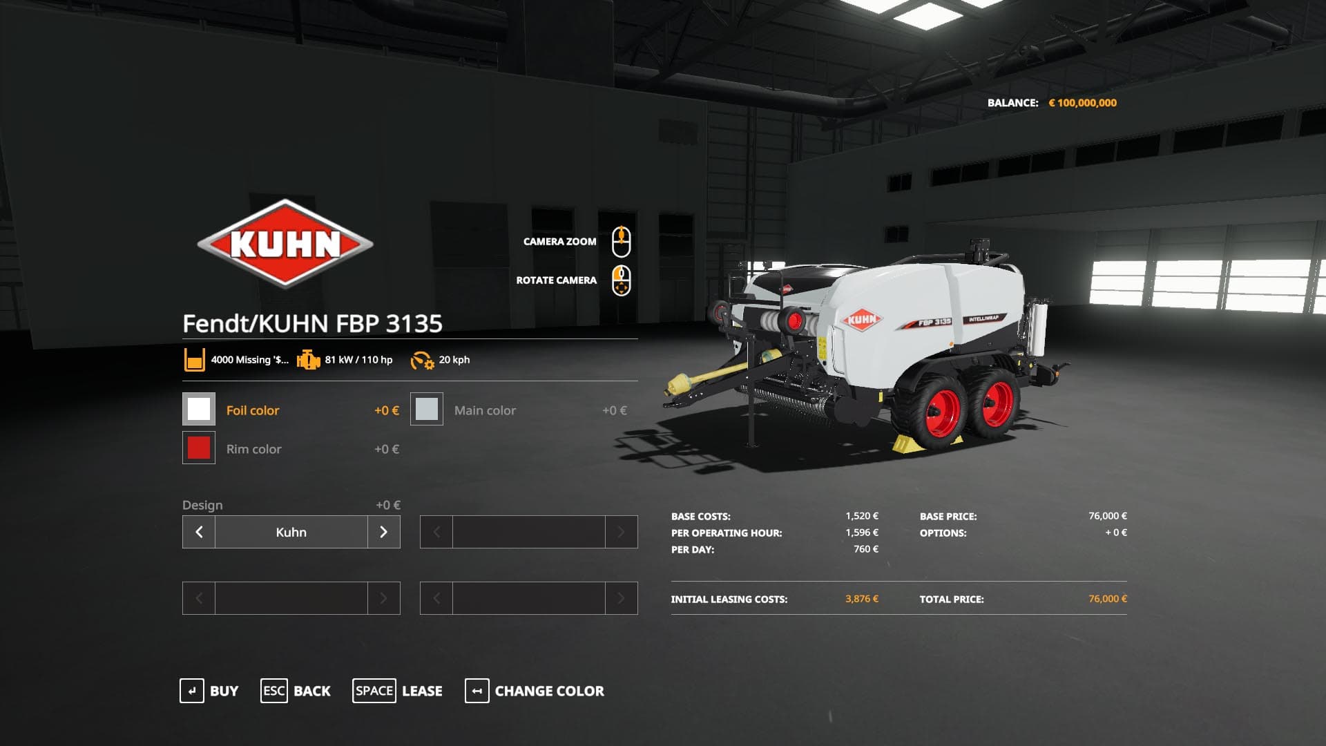 Fendt/Kuhn Ballenpresse BETA 2