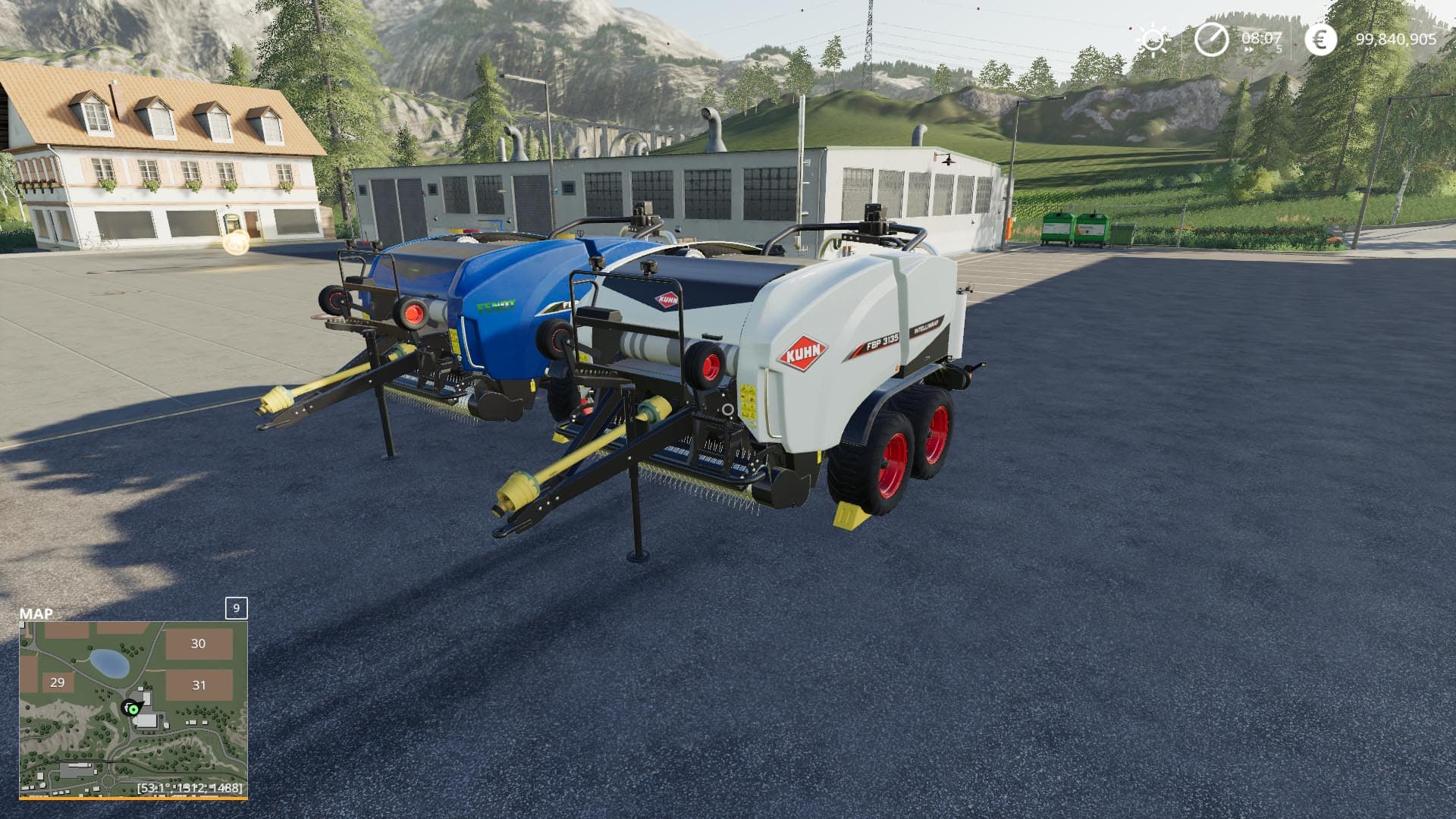 Fendt/Kuhn Ballenpresse BETA 3
