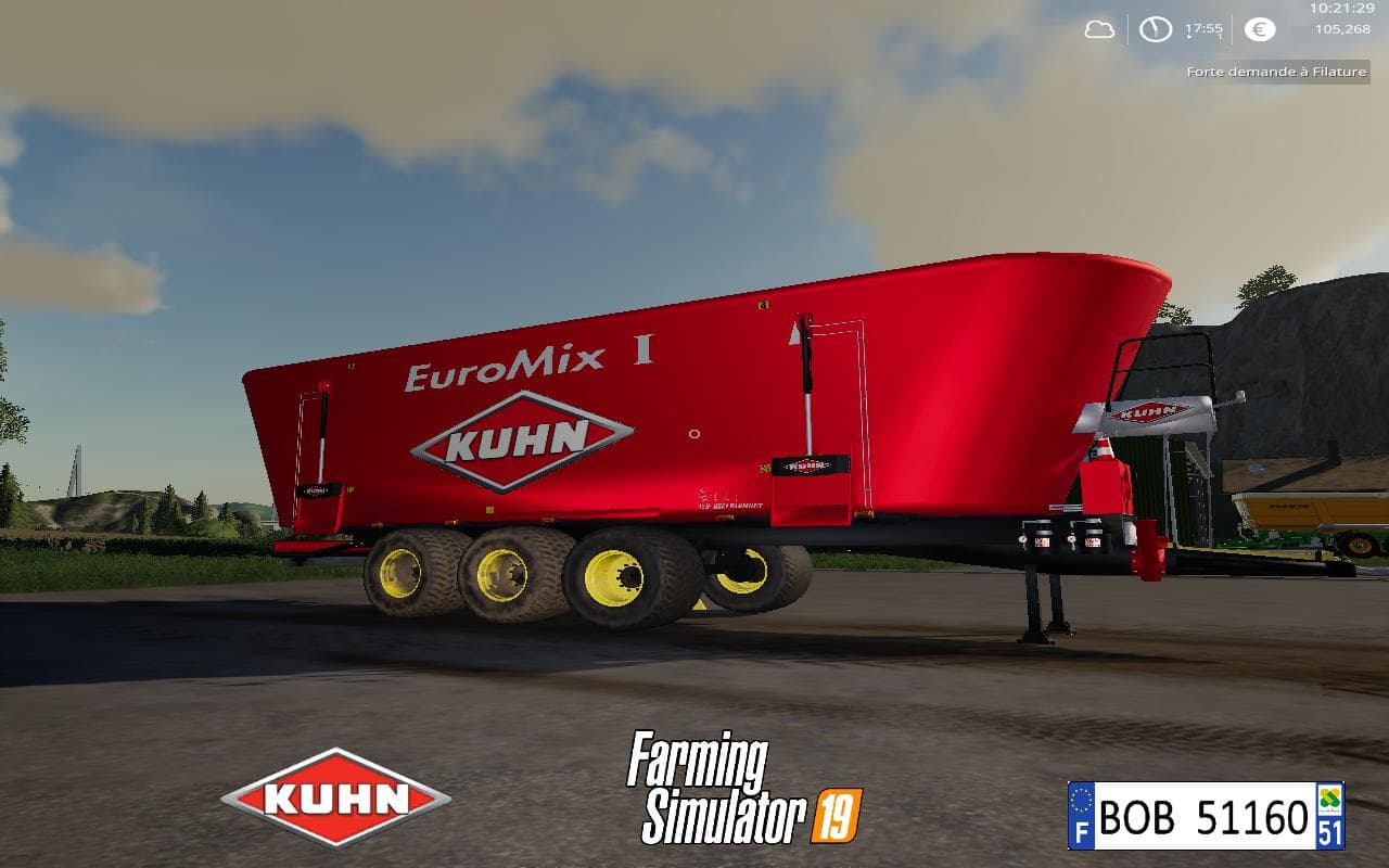 Kuhn Big Mixer Wago BY BOB51160 3