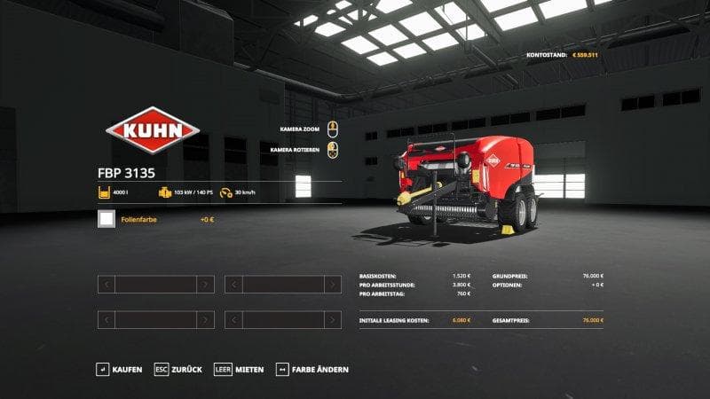 Kuhn FBP 3135 Speed