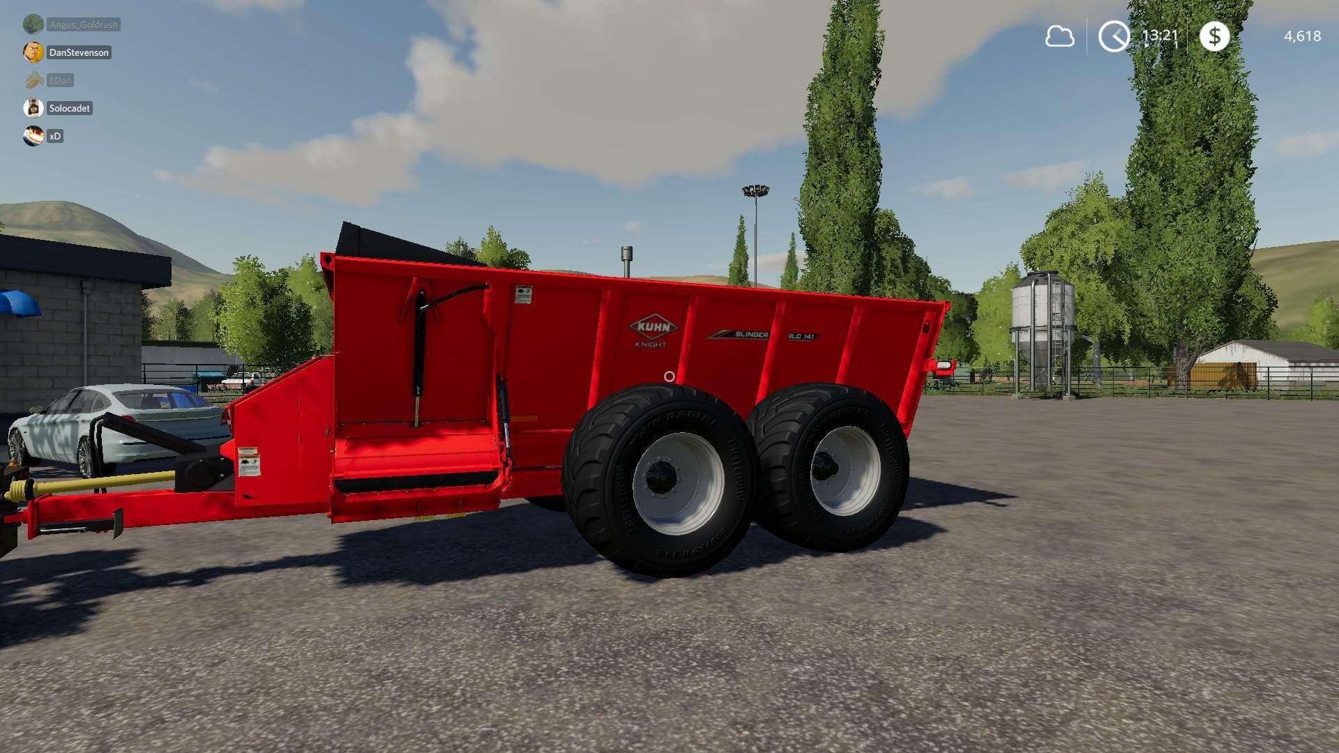 Kuhn SLC141 red/american 3