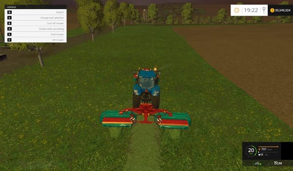 Kverneland Mower set 2
