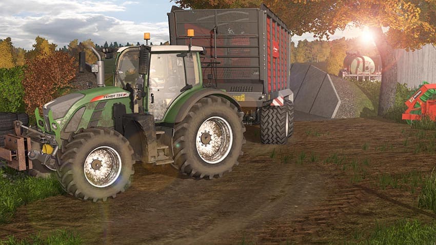 Kverneland silo trailer 2