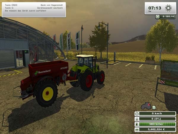 Kverneland spreader [MP]