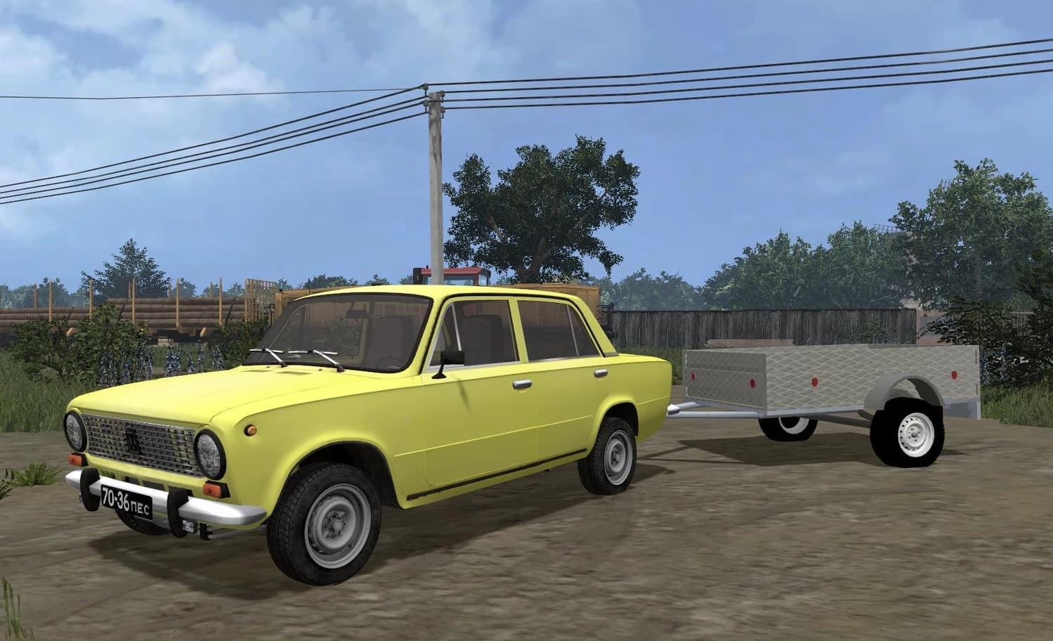 ŁADA 2101 AND TRAILER