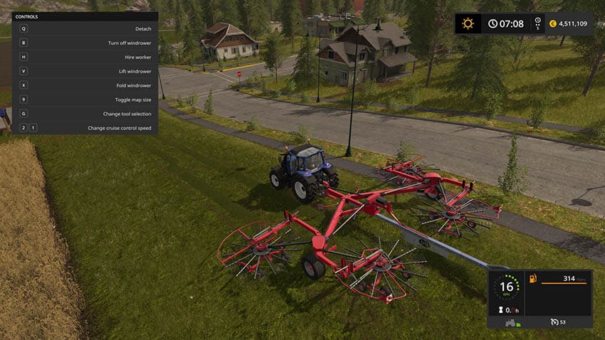LELY Windrowers With Attacher