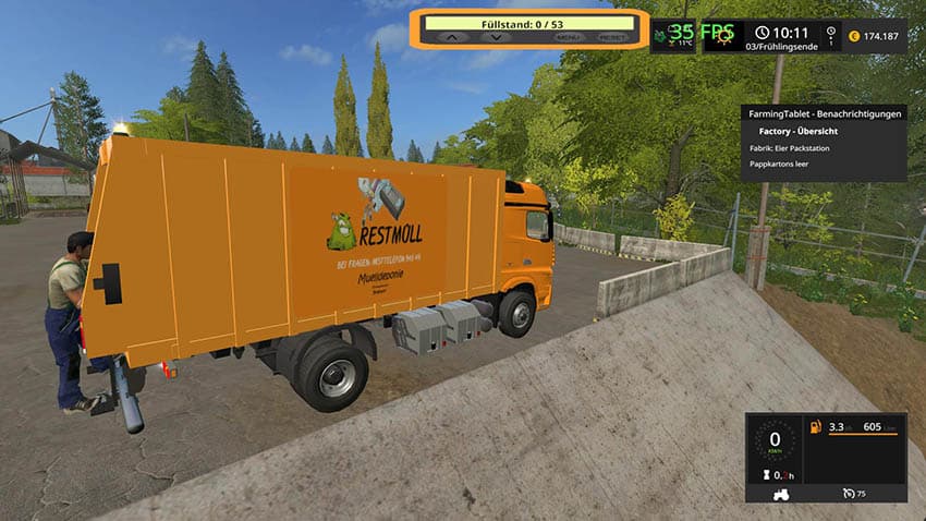 LKW rubbish cart UAL 2