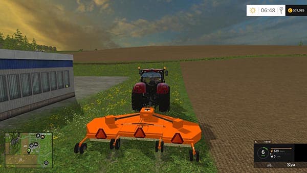 Land pride bush hog 3