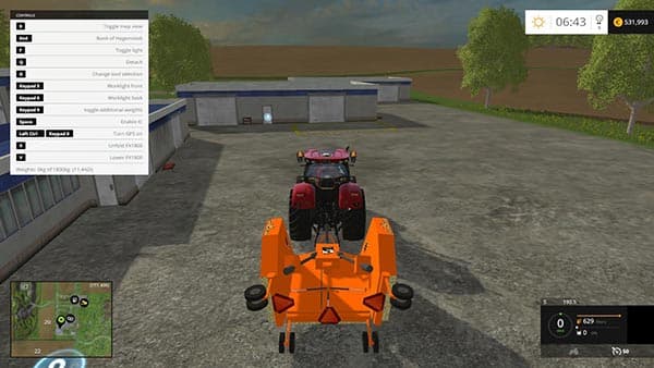 Land pride bush hog 2