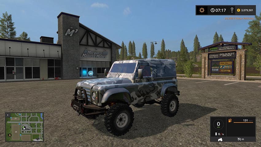 Land rover defender 90 3