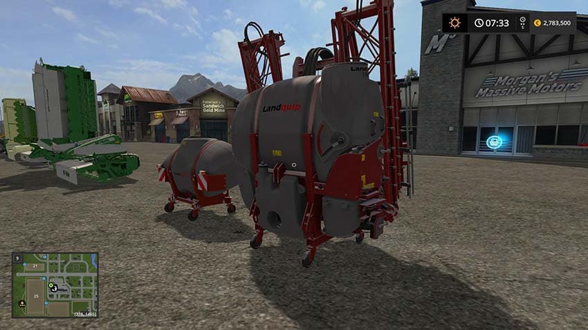 Landquip Sprayer pack 2