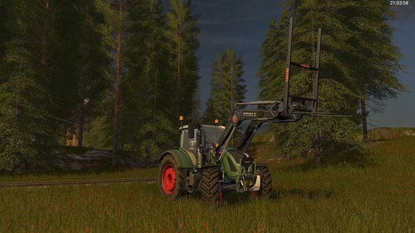 Large bale fork H 3