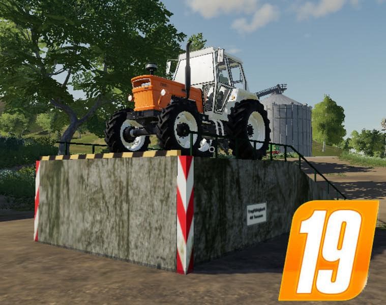 Large loading ramp Placeable
