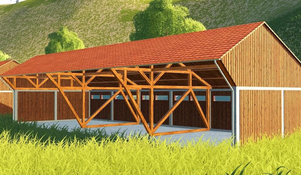 Large wooden building 3