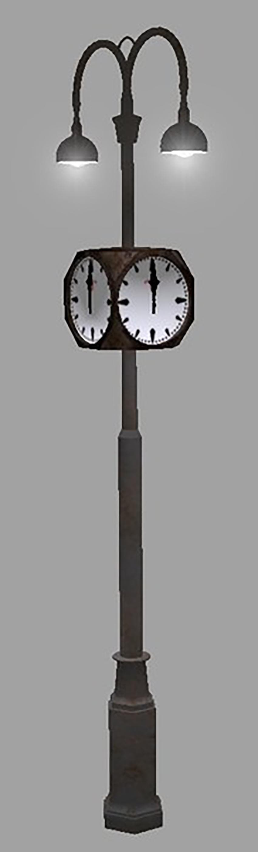 Laterne mit Wuerfeluhr [SP]