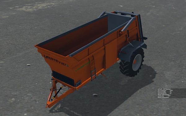 Laumetris manure spreader MKL-14 3