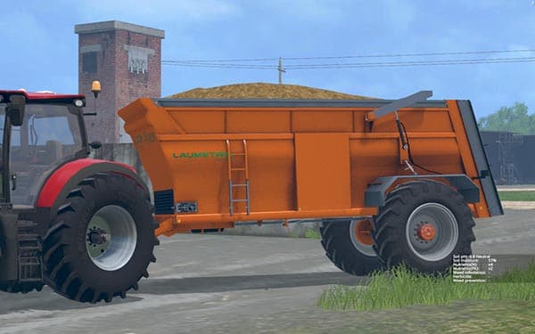 Laumetris manure spreader MKL-14 2
