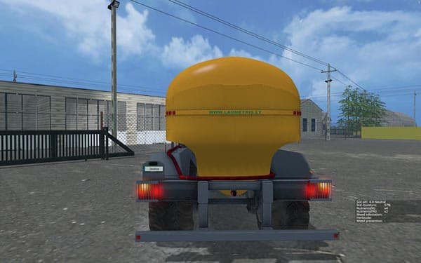Laumetris tanktrailer PTL 12V [MP]