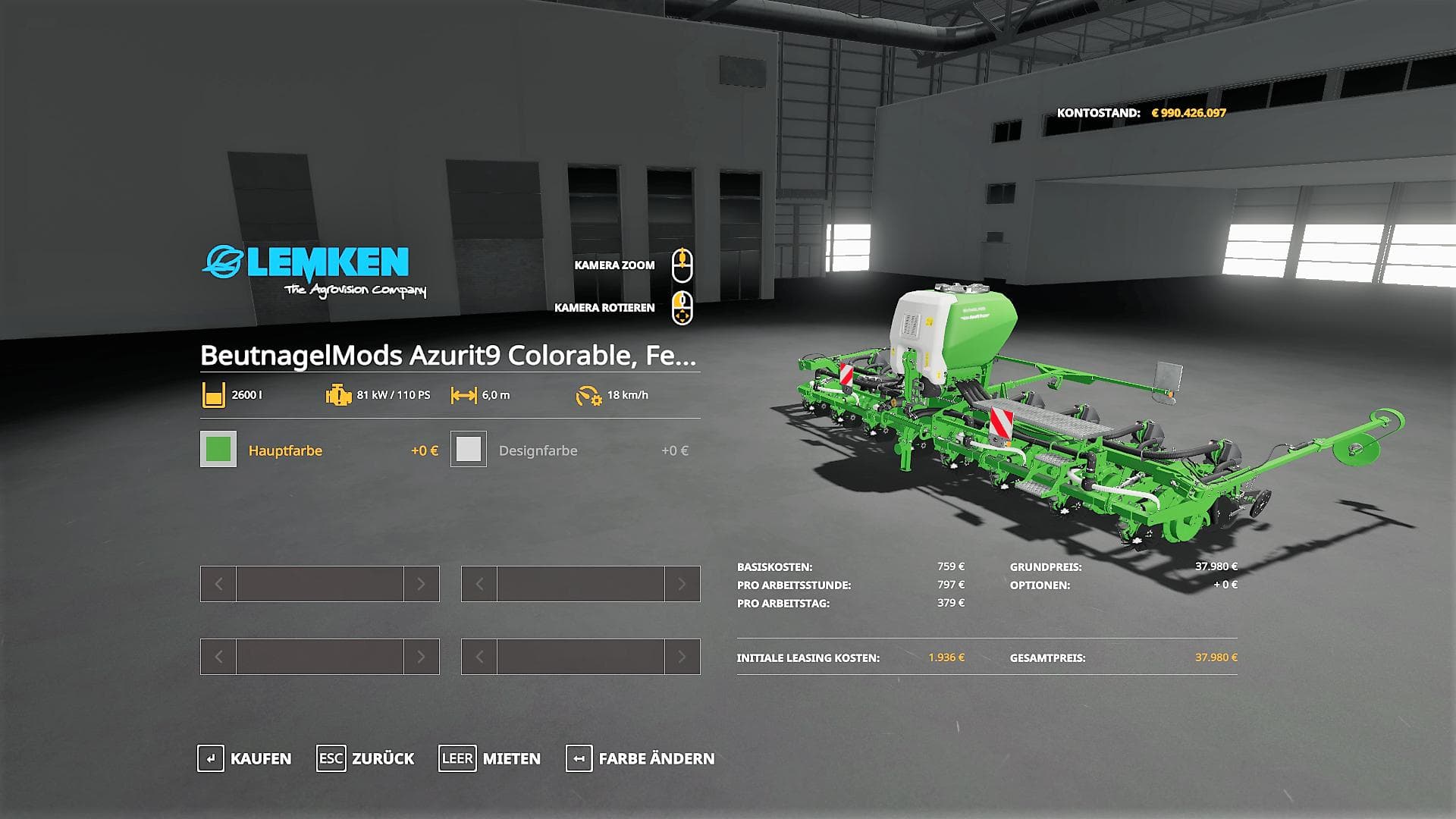 Lemken Azurit 9