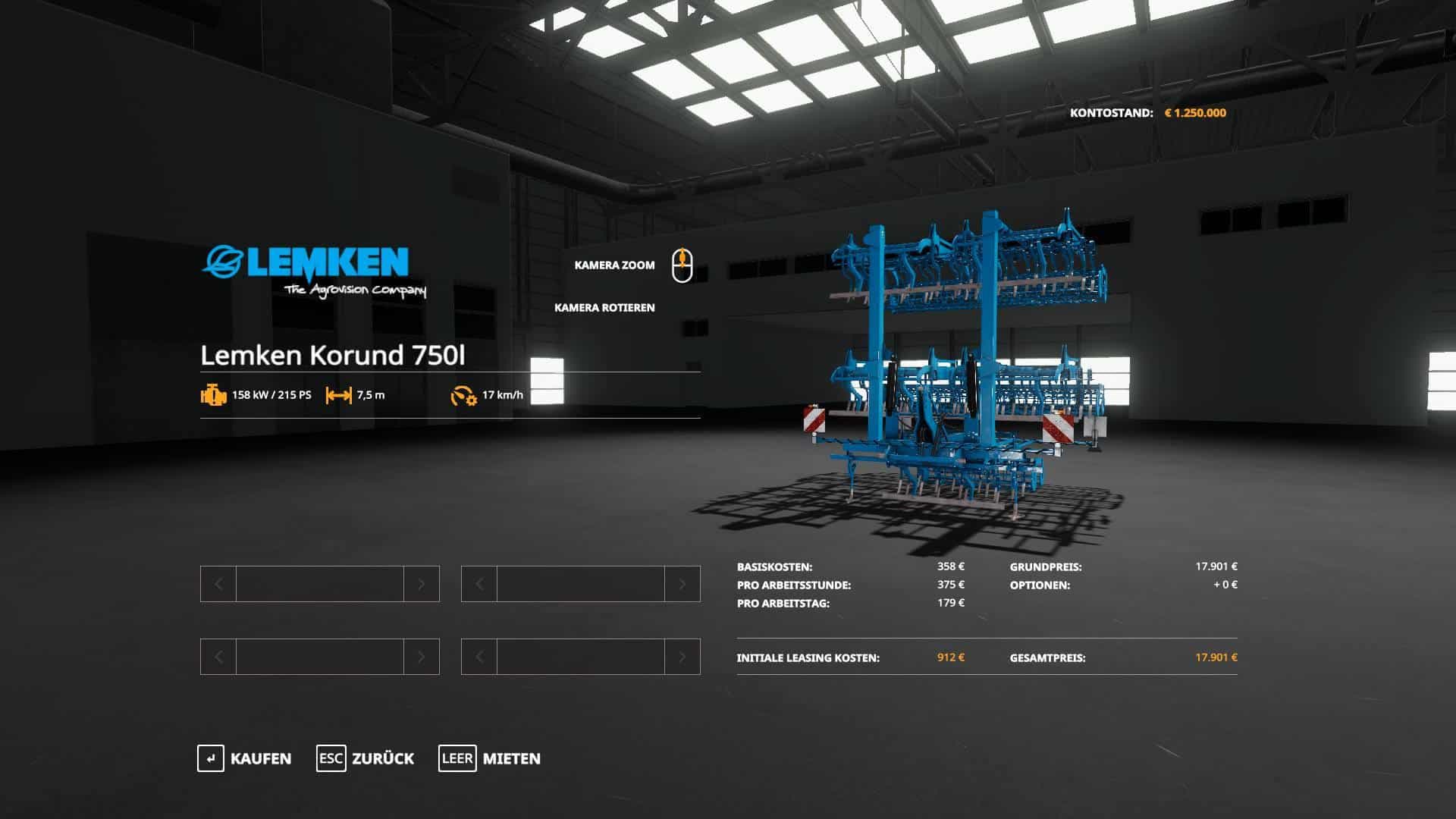 Lemken Corundum 750