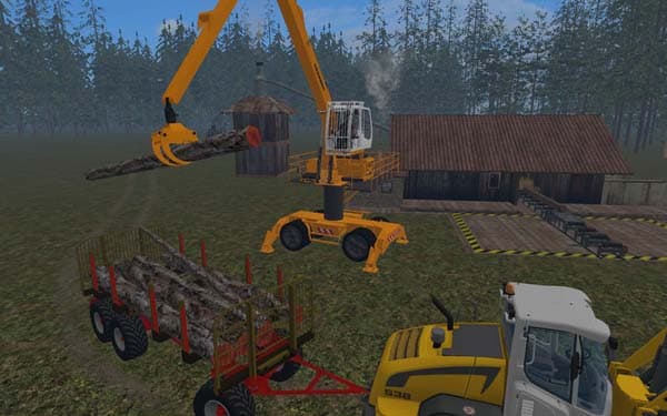 Liebherr 900c Long Reach Forest [MP]
