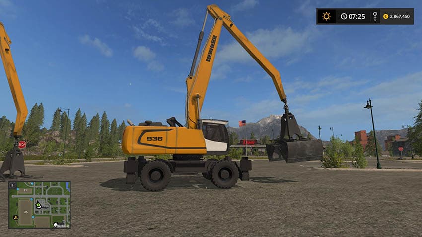 Liebherr Greifer Raeder 2