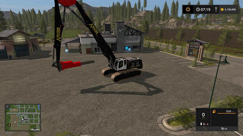 Liebherr R954 CchainSaw 2