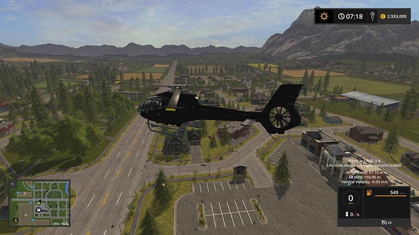 Light Foresty Helicopter 3