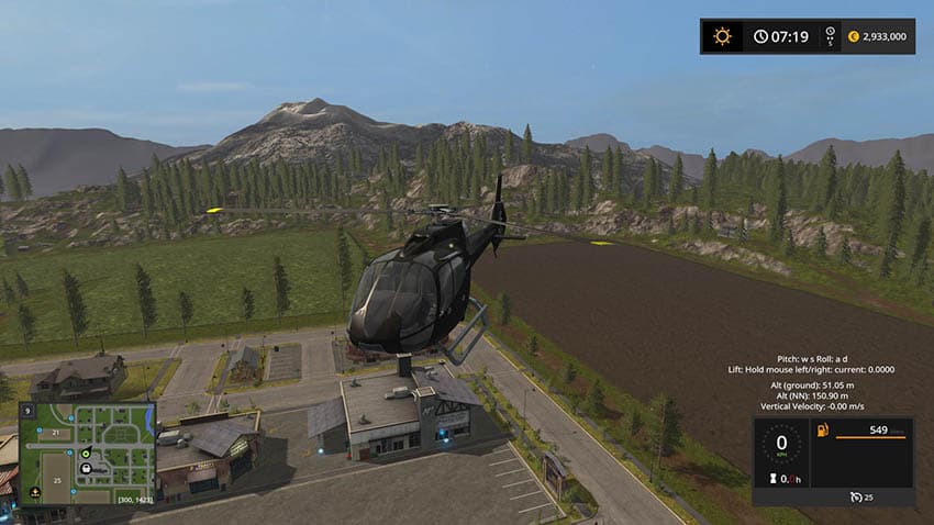 Light Foresty Helicopter 2