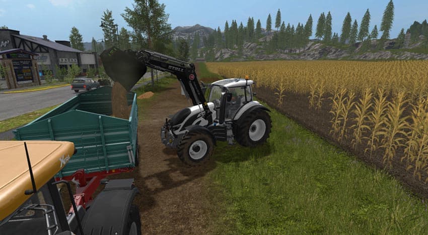 Light materials for front loader [MP]