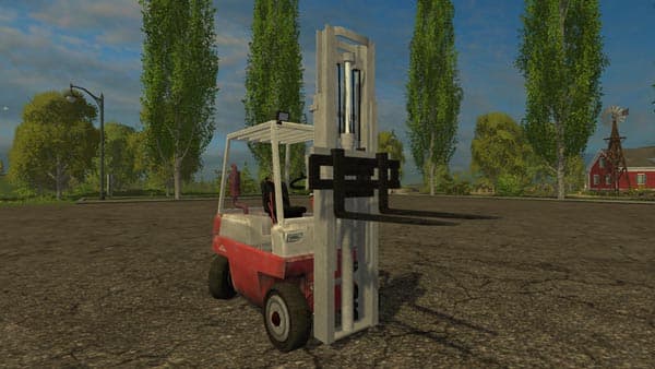 Linde forklift and the load [MP]