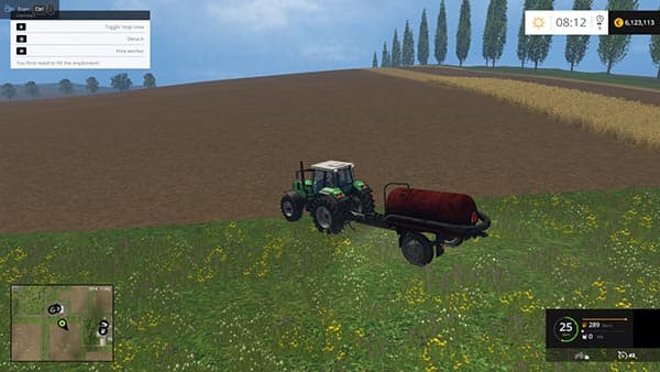 Liquid manure trailer 2