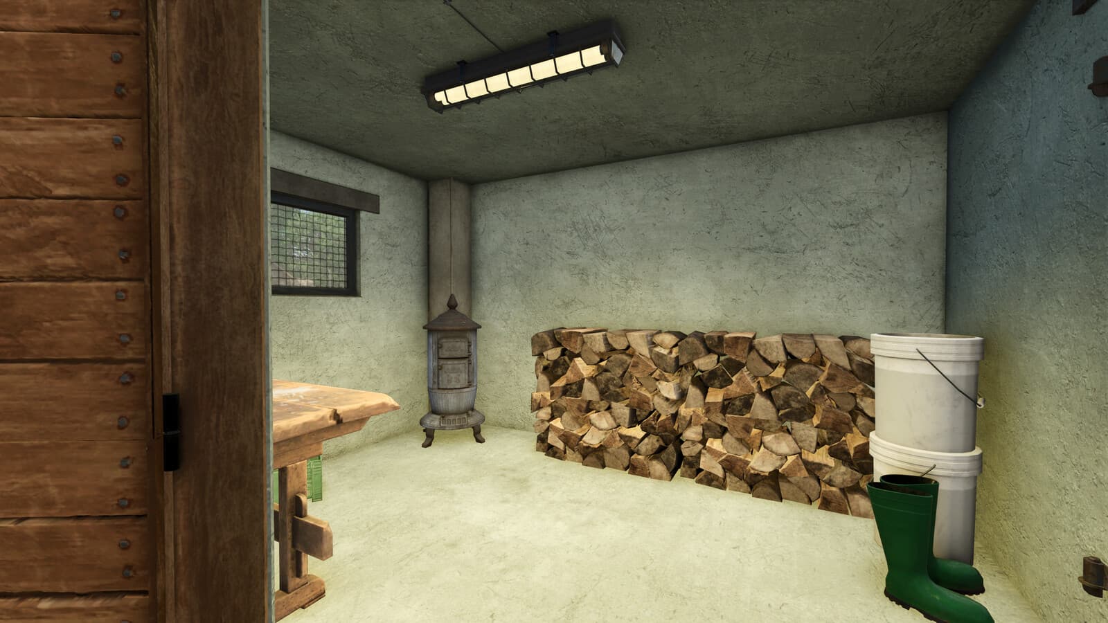 Little Old Henhouse With Silo 5