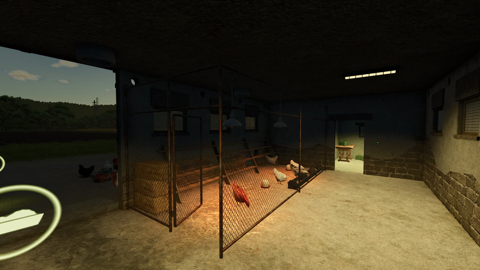 Little Old Henhouse With Silo 4