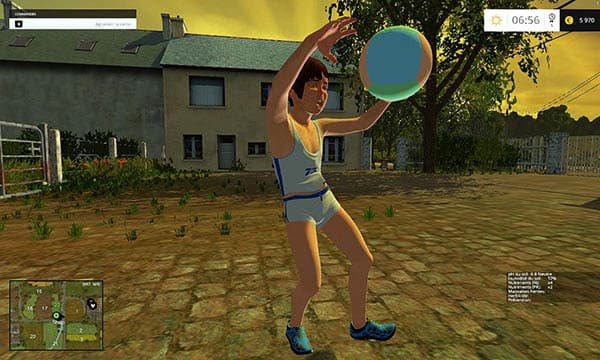 Little boy volleyball 3