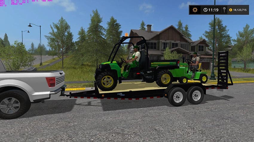 LoadTrail Landscape Trailer