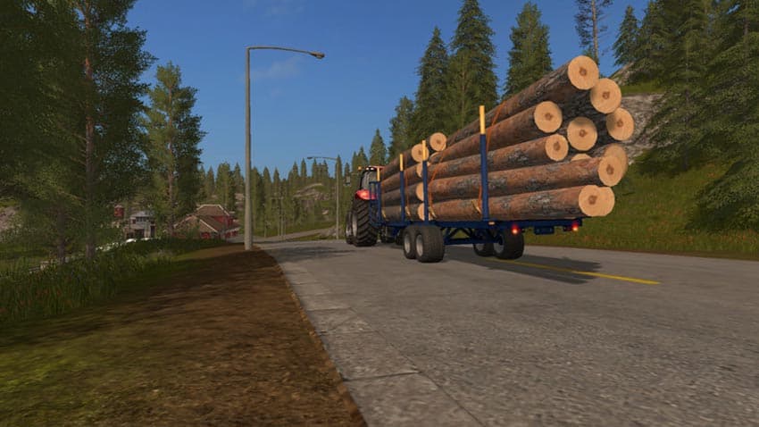 Log Trailer Customizable [MP] 3