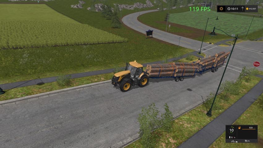 Log Trailer Customizable [MP] 3