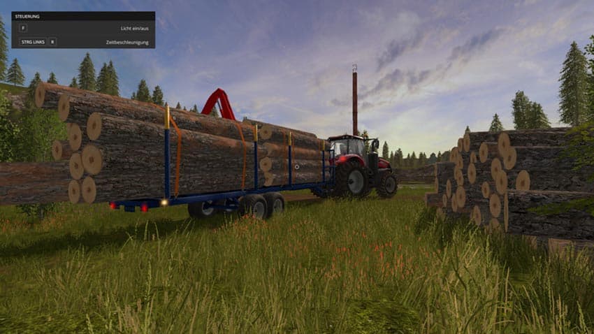 Log Trailer Customizable [MP] 2