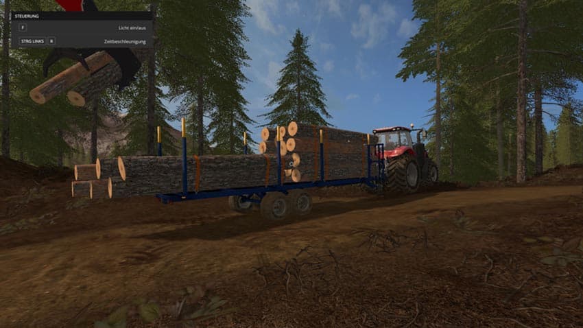 Log Trailer Customizable [MP]