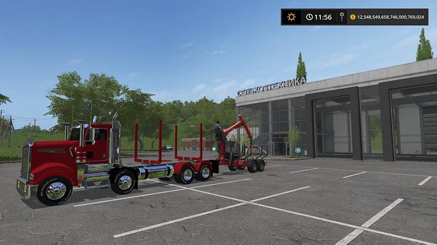 Logging Truck T908 3