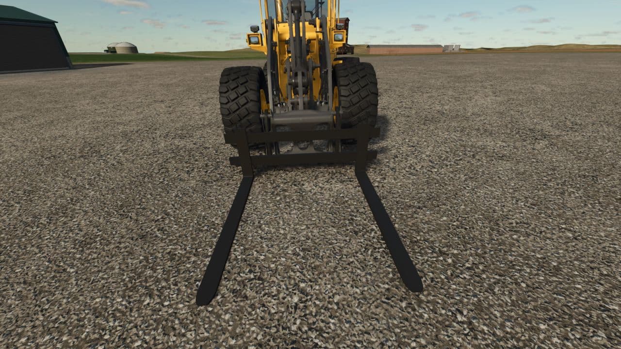 Longer and Wider Loader Forks 4
