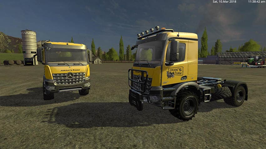 Low Loader with MB Arocs 3