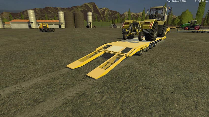 Low Loader with MB Arocs
