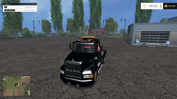 MACK SINGLE AXLE FLATBED FUEL &amp; SEED REFILL ADDON 2