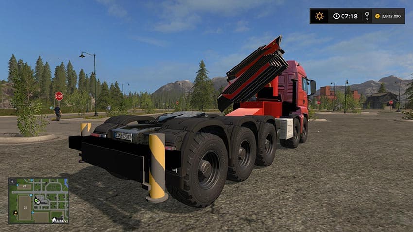 MAN 10X10 CRANE